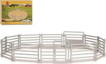 Gardh lodër Collecta Cattle Fence, aksesor për figura kafshësh, plastikë, kafe