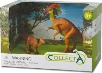 Set figura dinosauri Collecta, 2 copë, shumëngjyrëshe