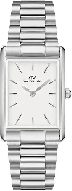 Orë dore për femra Daniel Wellington Bound 35x24, e argjendtë
