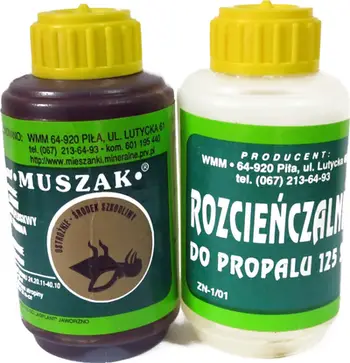 Tretës kimik WMM Muszak Rozcieńczalnik, set 2x125ml, lëng, shumëngjyrësh
