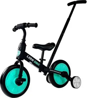 Tricikel Lean TRIKE 3in1, biçikletë pa pedale, sedile e rregullueshme, portokalli