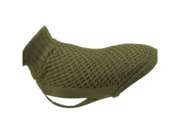 Triko për qen Trixie Norwood, XXS 21 cm, pambuk i thurur, jeshile ulliri