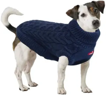 Triko për qen Zolux Jacquard S 30, e trashë, blu e errët