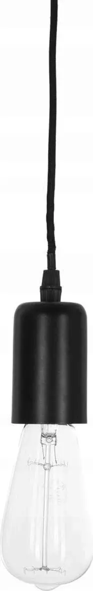 Lampë varëse tavani Atmosphera Black Ceiling Lamp Housing, fatnode E27, metalike, e zezë