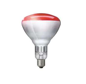 Llambë industriale infra të kuqe Philips, 150W, E27, e kuqe