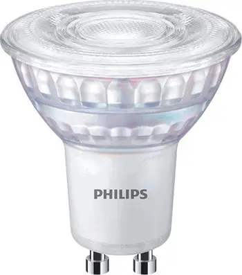 Lampë GU10 Philips CorePro, 4.6 W, 2700K, i bardhë