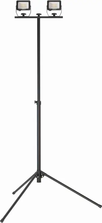 Lampë punëtorie DEDRA L1074-22, 2x20W SMD LED, 2x1800lm, tripod, IP65