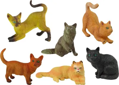 Set figure mace Pedigree Cats, plastikë, shumëngjyrëshe - 2