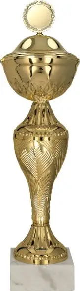 Trofe dekorativ Victoria Sport 13679400, metal, ngjyrë ari