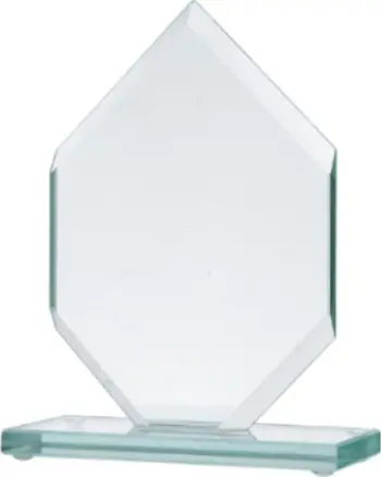 Trofe qelqi Victoria Sport Glass Trophy, 20cm, transparent