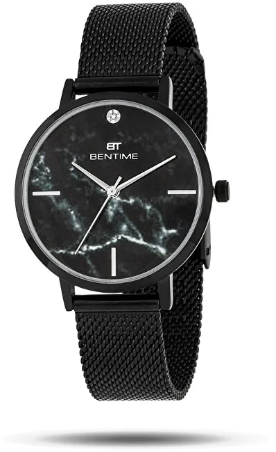 Orë dore për femra Bentime 008-9MB-PT610122C, e zezë - 1