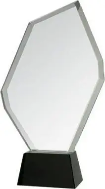 Trofe qelqi Glass Trophy C069, i tejdukshëm, për gravurë