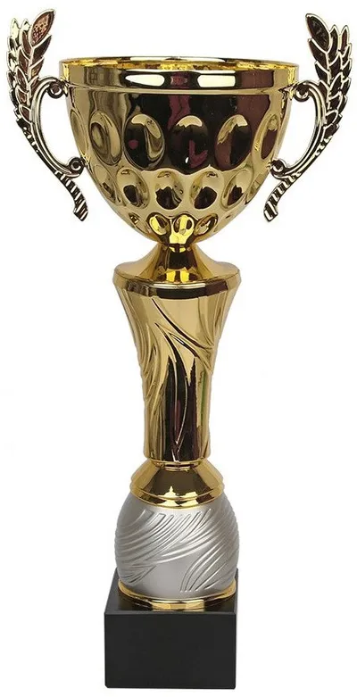 Trofe Tryumf Trophy W1888, kupë dekorative, bazë e qëndrueshme, ngjyrë ari - 1