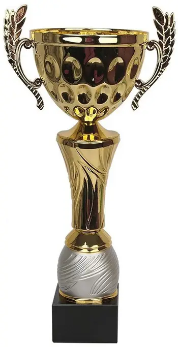 Trofe Tryumf Trophy W1888, kupë dekorative, bazë e qëndrueshme, ngjyrë ari