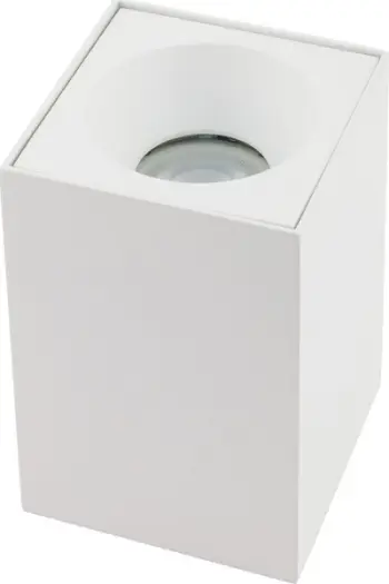 Lampë tavani Bravo White Spot, GU10, 15W, e bardhë