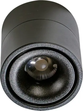 Lampë tavanore Azzardo Costa AZ4553, LED 12W, 4000K, e zezë