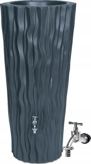 Fuçi uji kopshti ALANA Rainwater Barrel, 160L, plastike, antracit