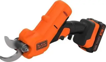 Gërshërë kopshti me bateri Black&amp;Decker BCPP18D1-QW, 18V Li-Ion, 2.0Ah, portokalli e zezë