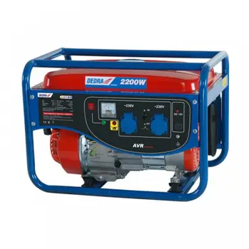 Gjenerator Dedra DEGB2510, 2200W, 1 fazë, i kuq