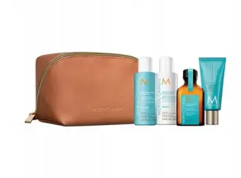 Set flokësh Moroccanoil Discovery Kit Moisture Repair, për flokë të dëmtuar, udhëtim