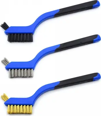 Set furça teli GEKO G00646, 3 copë, 180mm, me dorezë plastike