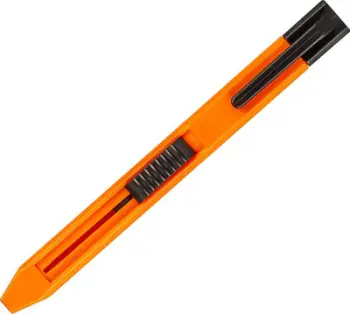Laps automatik Neo Pencil, për marangozë dhe muratorë, trup plastik, portokalli