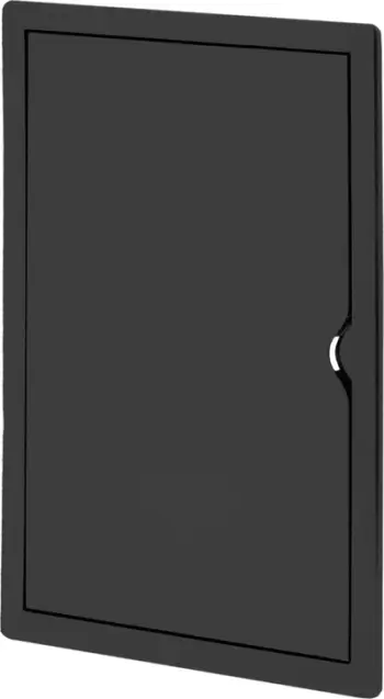Derë inspektimi plastike Virone ID-20/30/B, 20x30 cm, ABS, e zezë