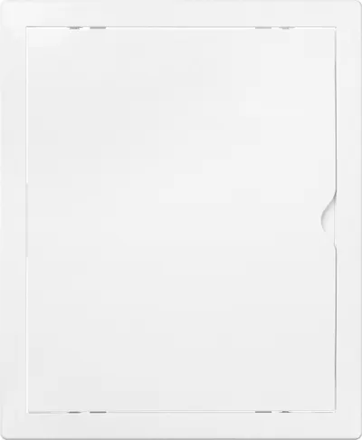 Derë inspektimi plastike Virone ID 25x30 cm, ABS, e bardhë - 2