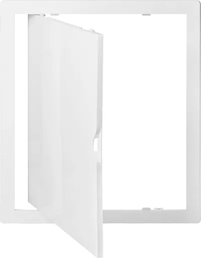 Derë inspektimi plastike Virone ID 25x30 cm, ABS, e bardhë - 4