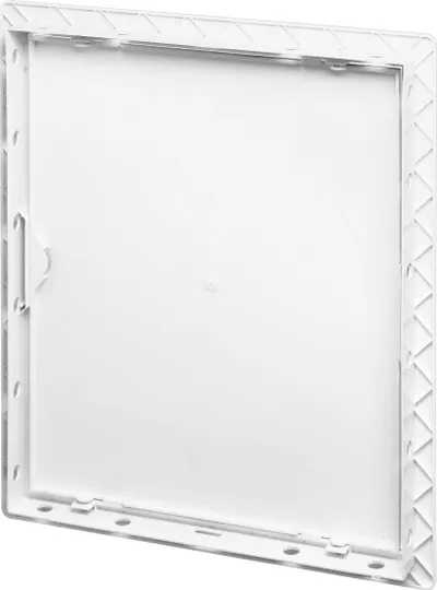 Derë inspektimi plastike Virone ID 25x30 cm, ABS, e bardhë - 5
