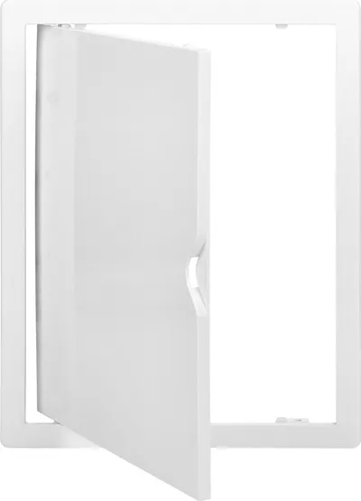 Derë revizioni plastike Virone ID-20/25, 20x25 cm, e bardhë - 4