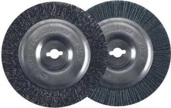 Set furça pastruese Einhell 3424115, najlon dhe çelik, gri