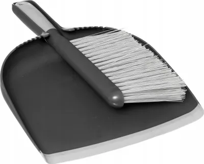 Set furçë me lopatë 5five Simply Smart Handy Sweeping Set, plastike, i zi - 1