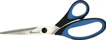 Gërshërë Titanum, 21cm, të zeza/kaltra