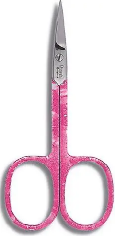 Gërshërë për kutikula Donegal Cuticle Scissors 9367, çelik inox, rozë