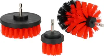 Set furçash pastrimi Proline Drill Brush Medium, 3 copë, diametër 5/9/10cm