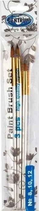Set furça pikture Centrum 84683, 3 copë, najlon