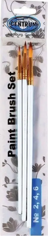 Set furçash pikture Centrum BRUSH CENTRUM 3PCS 82374, 3 copë, najlon