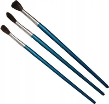 Set furçash të rrumbullakëta për pikturë ROUND BRUSH, madhësitë 8 10 12, 3 copë