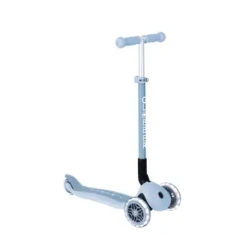 Trotinet Globber Primo Foldable Lights Ecologic Jr 696-501, 3 rrota, i palosshëm, shumëngjyrësh