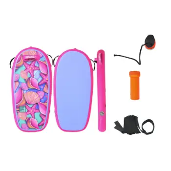 Dërrasë bodyboard fryrëse FunWater ESIZ00089, 110 x 50.8 x 10 cm, për det, rozë