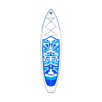 Dërrasë SUP FunWater Tiki SUPFW05B, 320 x 83 x 15 cm, e fryrë, bardh e kaltër