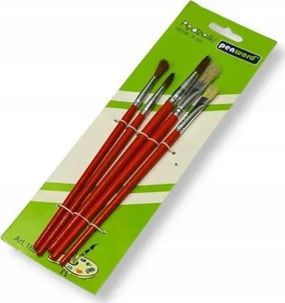 Set furçash Penword Brushes, 5 copë, shumëngjyrëshe - 1
