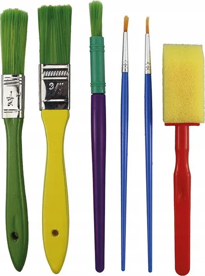 Set furçash dhe furça sfungjeri Kaem, 6 copë - 2