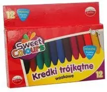 Lapsa dylli trekëndore Koma Plast, 12 ngjyra