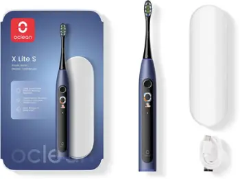 Set furçë elektrike për dhëmbë Oclean X Lite Dark Blue