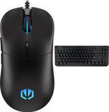 Set gaming Endorfy GEM Plus dhe Thock TKL Wireless, maus 67g, tastierë TKL Kailh Red Box, e zezë