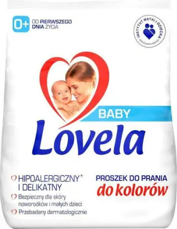 Detergjent hipoalergjik për rrobat e bebeve Lovela Baby, 1.3 kg