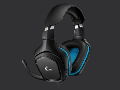 Set gaming Logitech G432 + G PRO X SuperLight 2, kufje 7.1, maus wireless, blu - 2
