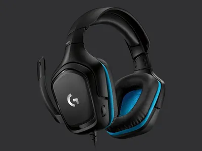 Set gaming Logitech G432 + G PRO X SuperLight 2, kufje 7.1, maus wireless, blu - 3